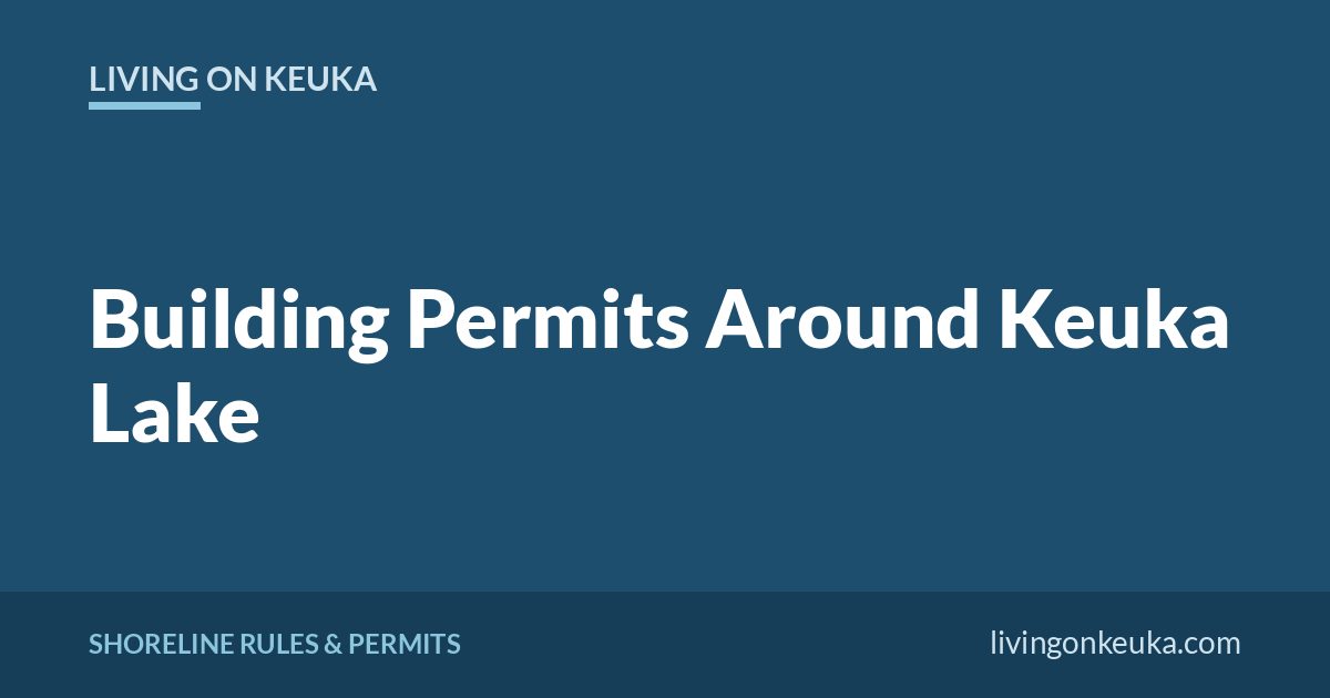Title card: Building Permits Around Keuka Lake